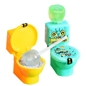 OEM Vente en gros personnalisé Offre Spéciale nouveaux bonbons jouets toilette <span class=keywords><strong>sucette</strong></span> avec <span class=keywords><strong>poudre</strong></span> aigre jouet bonbons bonbons - Product Image 1