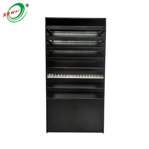KEWAY Smoke Shop Tobacco <strong>Cigarette</strong> <strong>Display</strong> Rack <strong>Shelves</strong> Adjustable Spring Pushers Wallcase <strong>Display</strong> <strong>Shelf</strong> With Acrylic Push - Product Image 3