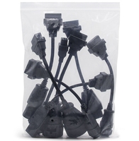 8 Uds Cable de camión para AUTO DS150 TCS OBD2 detector de fallas de camión/arnés de cableado/cable de conexión