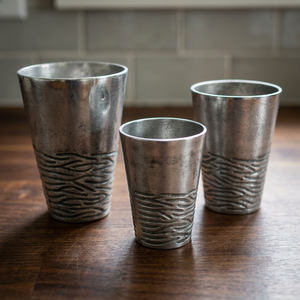 Aluminum Planters <b>Set</b> of <b>3</b> pcs - Product Image 1