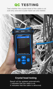 Noyafa Optisches Leistungsmessgerät Glasfaser <span class=keywords><strong>TDR</strong></span> Netzwerkkabel-<span class=keywords><strong>Tester</strong></span> NF-8508 LAN-<span class=keywords><strong>Tester</strong></span> Netzwerkkabel-<span class=keywords><strong>Tester</strong></span> RJ45 - Product Image 3