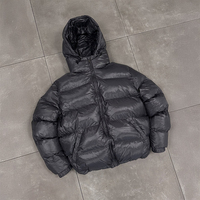 Vestes bomber matelassées d'hiver personnalisées de haute qualité à échantillonnage rapide, manteaux chauds surdimensionnés, vestes matelassées légères et imperméables