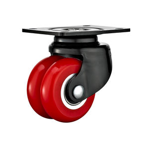 Niedriges Zentrum der mittelschweren AGV-Doppel-PU-Rolle - Product Image 4