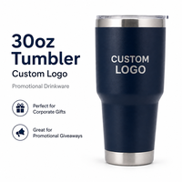 Gobelet isotherme en acier inoxydable de 30 oz avec logo personnalisé, tasse à café à double paroi sous vide pour cadeaux d'entreprise et promotions