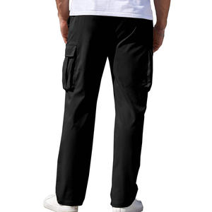 Pantalones Cargo Casuales Funcionales para Hombre, Tela Oxford Ecológica, Transpirable, Antiarrugas, Corte Recto, Comodidad y Estabilidad Durante Todo el Día - Product Image 4