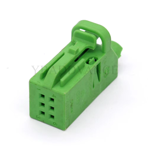 0-1534121-7 Conector Hembra Impermeable de 6 Pines Serie <span class=keywords><strong>DT</strong></span> con Cable a Cable TPA <span class=keywords><strong>Verde</strong></span> - Product Image 3