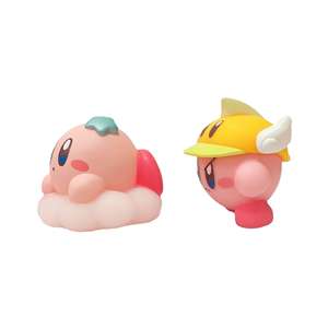 Conjunto de figuras de acción Kawaii Kirby, adornos de Kirby rosa de 3 estilos con juguetes Twister, modelo de PVC, decoración, número de modelo ODM - Product Image 6