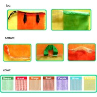 Kantong Jaring HDPE Plastik UV untuk Kurma dan Kantong Jaring dengan Tali Serut Segel Grosir Kantong Tanam