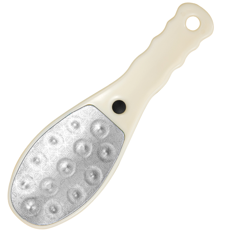 Gros grain blanc, sans perforations.