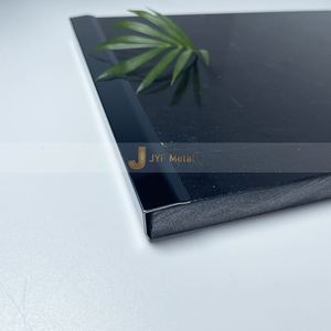 Bande décorative en acier inoxydable doré PVD EX517 en forme de L pour revêtement mural de carrelage intérieur de luxe, décoration d'ingénierie - Product Image 2