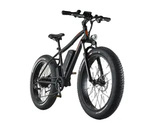 Elektrische fat tire bike mit 250 Watt vorne motor und 36 V 17AH lithium-batterie für elektrische fahrrad fett reifen