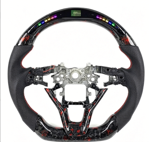 Volante de Fibra de Carbono Forjado con Pantalla LED para Honda Accord de Décima Generación, Interior de Auto 2018 2019 <span class=keywords><strong>2020</strong></span> 2021 2022 2023 - Product Image 1