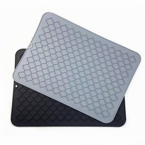 Custom Kitchen <b>Silicone</b> Dish Drying <b>Mat</b> Dish <b>Mat</b> Durable <b>Silicone</b> Dish Drying Pad - Product Image 1