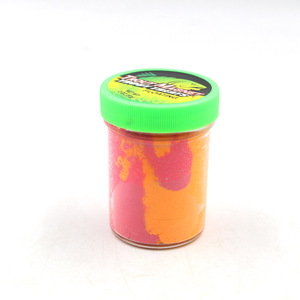 Vente en gros 57g <span class=keywords><strong>d</strong></span>'appâts de saumon colorés 52g de puissance <span class=keywords><strong>d</strong></span>'attraction de poisson mou artificiel en silicone aromatisé à l'ail pour le lac Sandre - Product Image 5