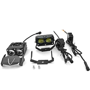 90W <b>Projector</b> LED <b>Light</b> with Fan Hi/Low Beam 3000K 6000K LED Front Grille <b>Lights</b> for Car Truck Jeep Off-road Motorcycle - Product Image 6