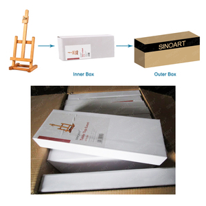 SINOART in Stock Beech Wooden Mini <strong>Easel</strong> <strong>Table</strong> Top <strong>Easels</strong> Wholesale Mini Wooden Display <strong>Easel</strong> for Art Supplier - Product Image 6