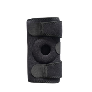 Rodillera elástica de compresión con rótula abierta, ajustable, de neopreno suave, para deportes - Product Image 1