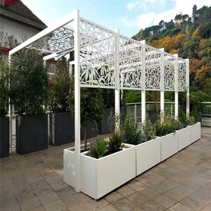Treillis de <span class=keywords><strong>jardin</strong></span> <span class=keywords><strong>japonais</strong></span> et jardinière en métal - Product Image 6