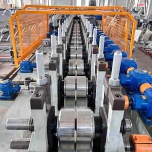 Machine de profilage à froid pour profilés en C et Omega de haute qualité Hauan, pour montants et rails en acier léger, avec roulement - Product Image 3