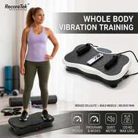 Hochfrequenz-Vibrationsgerät zur Blutzirkulation, Vibrationsplatte, Trainingsgerät zur Gewichtsreduktion, Muskelentspannung, Elektrisches Cardio-Set