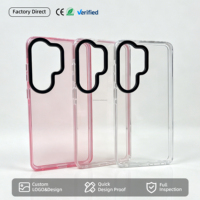 Coques de téléphone transparentes personnalisées avec impression UV, fabricant OEM ODM, coques souples en TPU pour Samsung S26 S25 S24 S23 Plus Ultra A16