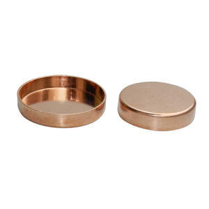 Capuchon de tube en <span class=keywords><strong>cuivre</strong></span> rouge de qualité supérieure, couvercle d'étanchéité moulé haute pression de qualité réfrigération pour tuyaux en <span class=keywords><strong>cuivre</strong></span> de 6 mm à 133 mm - Product Image 4