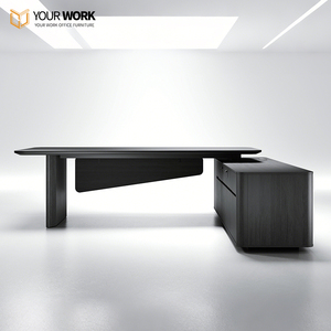 Nội thất văn phòng CEO sang trọng tối giản văn phòng bảng thiết kế hiện đại quản lý điều hành văn phòng bàn đồ nội thất - Product Image 3