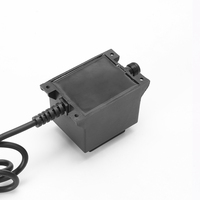 Adaptateur d'alimentation linéaire étanche 230V AC 12V 24V 1A-5A pour l'extérieur Europe US AU UK Plug pour éclairage LED Desktop Made PC