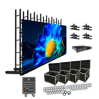 Schneller Versand 3x2m Miet-LED-Bildschirm für Outdoor-Events, Ausstellungen, Bühnen, Konzerte, 500x1000mm Panel