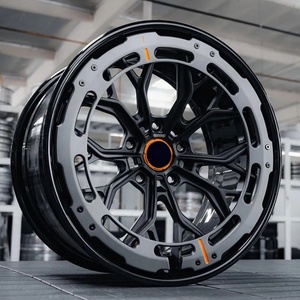Jantes forgées de luxe, design modulaire en 2 parties, pour voitures européennes, 17, 18, 19, 20, 21 pouces, 5x100, 5x108, 5x112, 5x114.<span class=keywords><strong>3</strong></span>, 5x115, 5x120, 5x127, 5x139 - Product Image 1