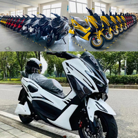 Moto électrique haute vitesse 3000W pour adultes, longue portée 100km, homologuée EEC COC, scooter Citycoco, frein à disque double, vélo électrique tout-terrain