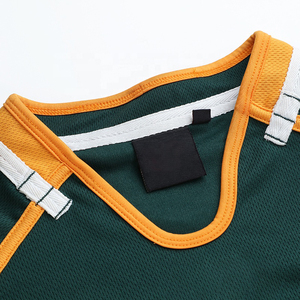 Custom Sublimated Rugby Jersey Short Sleeve Men Youth Team Sports <b>Shirt</b> Training Jersey - Product Image 6
