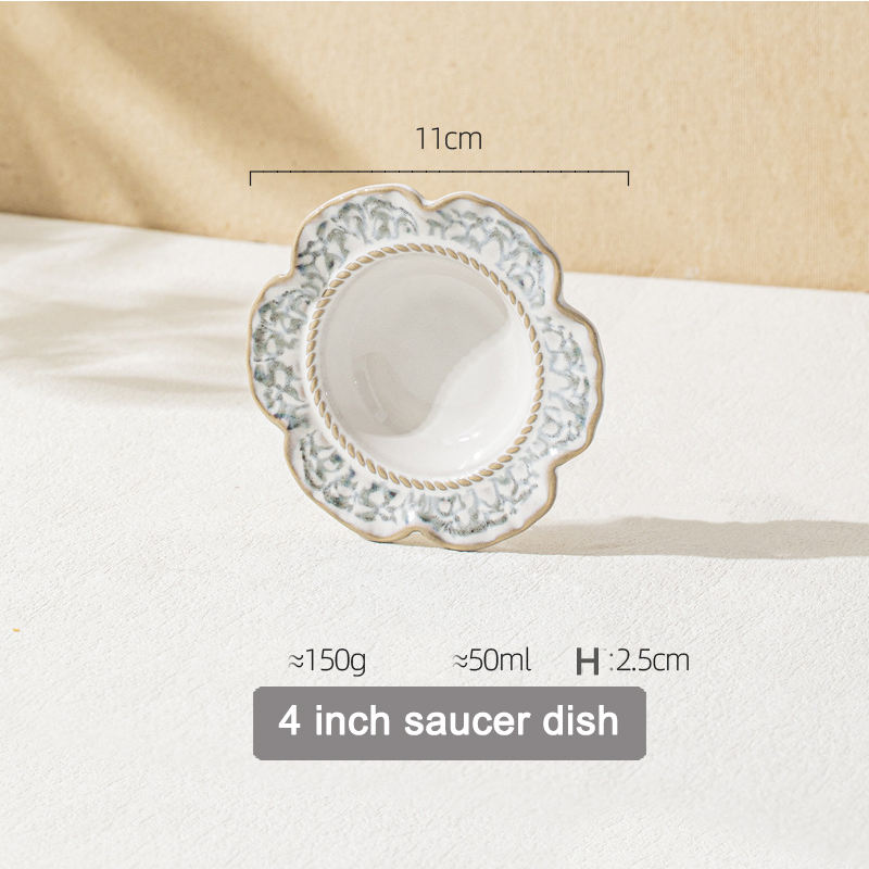4 inch saucer dish