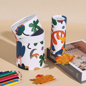 Matériau de cylindre en papier artisanal écologique et recyclable, impression quadricolore pour emballage de tube de soin de la peau - Product Image 3