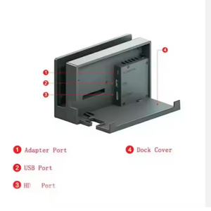 Station de charge pour Nintendo Switch Station <span class=keywords><strong>d</strong></span>'accueil de base pour console NS Support de station de télévision - Product Image 4