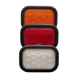 Pièces de système d'éclairage de camion de haute qualité, feux arrière LED 115*163mm universels pour remorque - Product Image 1