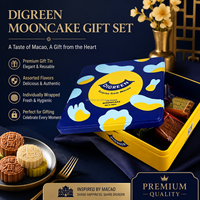 Boîte en métal JYB à motif attrayant pour gâteaux de lune, pâtisseries, biscuits et chocolats, avec impression personnalisée de marque, conforme aux normes alimentaires