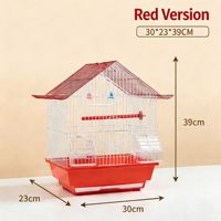Cage à oiseaux de luxe respirante et spacieuse pour perroquets, calops et pinsons – Idéale pour l'extérieur – Meilleures ventes