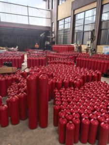 طفاية حريق ثاني أكسيد الكربون من نوع العربة 24 ، طفاية حريق CO2 متينة لإخماد الحرائق بفعالية - Product Image 6