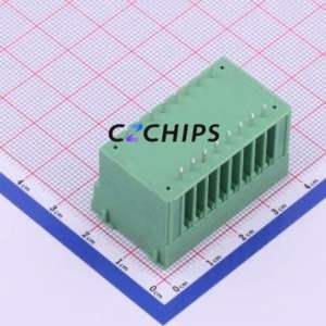 KF2EDGVHM-3.5-2*8P Plug-in Terminal Block Through hole,P=3.5mm Connector Board-to-Board / Socket Closed Screw Fixing 2x8P 3.5mm - Product Image 2