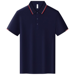 Camiseta Polo Negra de Manga Corta, Poliéster, Ropa de Trabajo Refrescante, Uso Diario GJ19-521 - Product Image 3