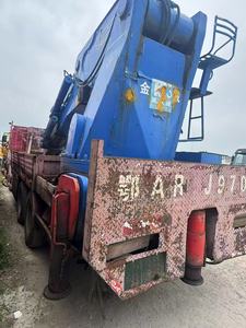 Grue pliante bleue de 40 tonnes avec moteur à engrenages et pompe, hauteur de levage de 14 m - Product Image 6