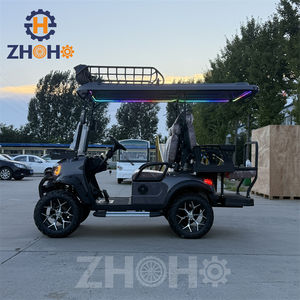 Voiturette <span class=keywords><strong>de</strong></span> golf personnalisée avec sièges sur mesure - Vente directe du fabricant chinois, conception sur mesure pour les propriétés privées - Product Image 2