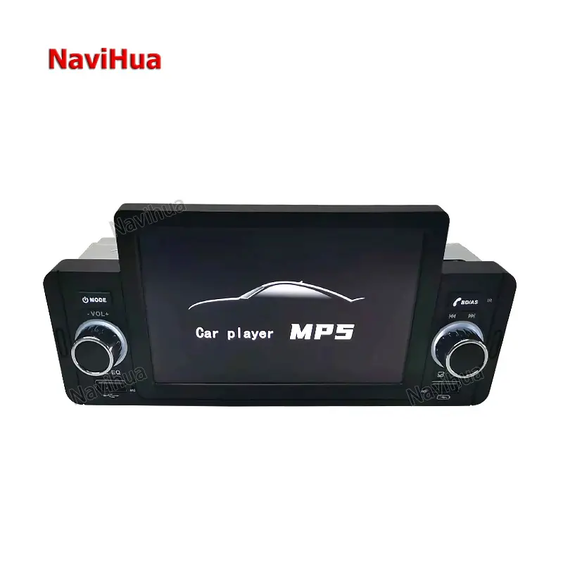 Navihua mesin Universal, navigasi GPS MP5 pemutar DVD mobil sistem Multimedia Stereo Radio Otomatis 1 Din