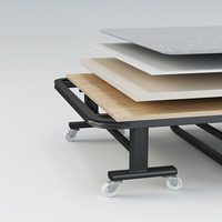 Canapé-lit pliable en acier à quatre sections, réglable et pliable, avec éponge à confort amélioré, vente en gros