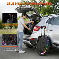 Venta al por mayor Nuevo KINGSONG 16X Pro Climbing 40 °   Monociclo Eléctrico EUC 84V 1554Wh de Una Rueda para Carreteras Urbanas