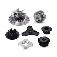 Pièces métalliques CNC de précision sur mesure non standard 3/4/5 axes en aluminium et acier inoxydable usinées par tournage-fraisage composite