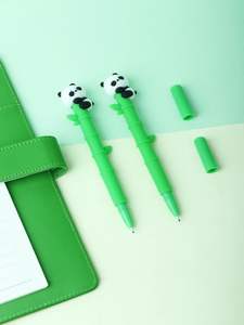 Bolígrafos de tinta de Gel de dibujos animados para niños, bolígrafos de escritura de animales Panda de 0,5mm, estilos de <span class=keywords><strong>Amazon</strong></span>, papelería para escuela, oficina, hogar - Product Image 3