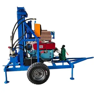 22Hp-Diesel Engine Diesel water Well Drilling Rig Machine vendita calda conveniente drilling rig
