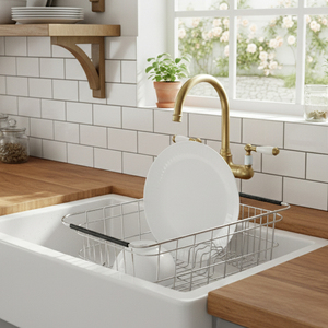 Escurridor de Platos Personalizable, Organizador de Platos, Multiusos, Acero Inoxidable 304, para Fregadero de Cocina - Product Image 2